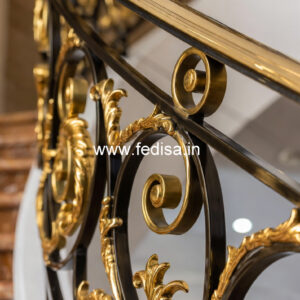 Best Home Railing Designs With Steel And Wood No-305