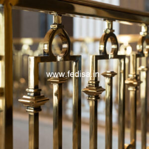Stylish Exterior Staircase Railing Designs No-318