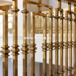 Modern Exterior Balcony Designs With Railings No-324