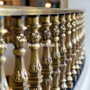 Creative Balcony Design With Modern Railings No-337