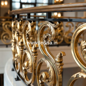 Stylish Exterior Railing Design India No-402