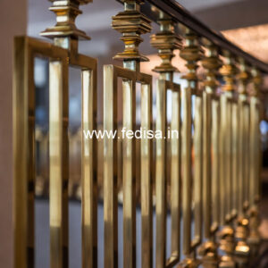 Stylish Ghar Exterior Railings India No-442