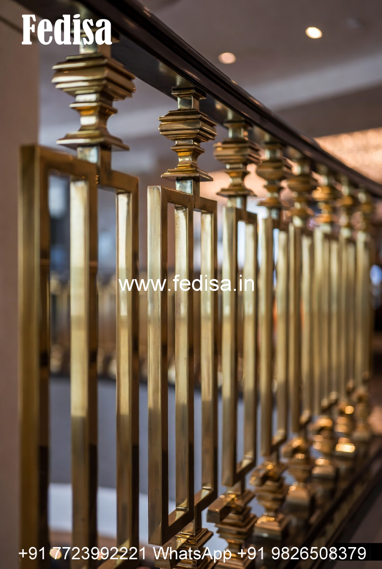 Stylish Ghar Exterior Railings India No-442