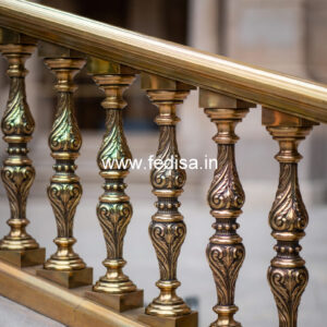 Best Steel & Glass Railing Designs For Balcony No-448