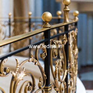 Latest Steel & Glass Railing Designs No-472