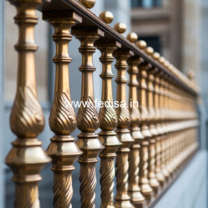 Stylish Exterior Balcony India Homes No-631