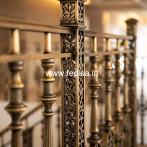 Stylish Exterior Railing Design For Small House No-648