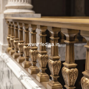 Modern Balcony Railing Designs With Glass And Steel No-660