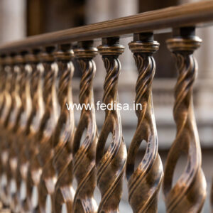 Stylish Staircase Railing Ideas For Small Homes No-701