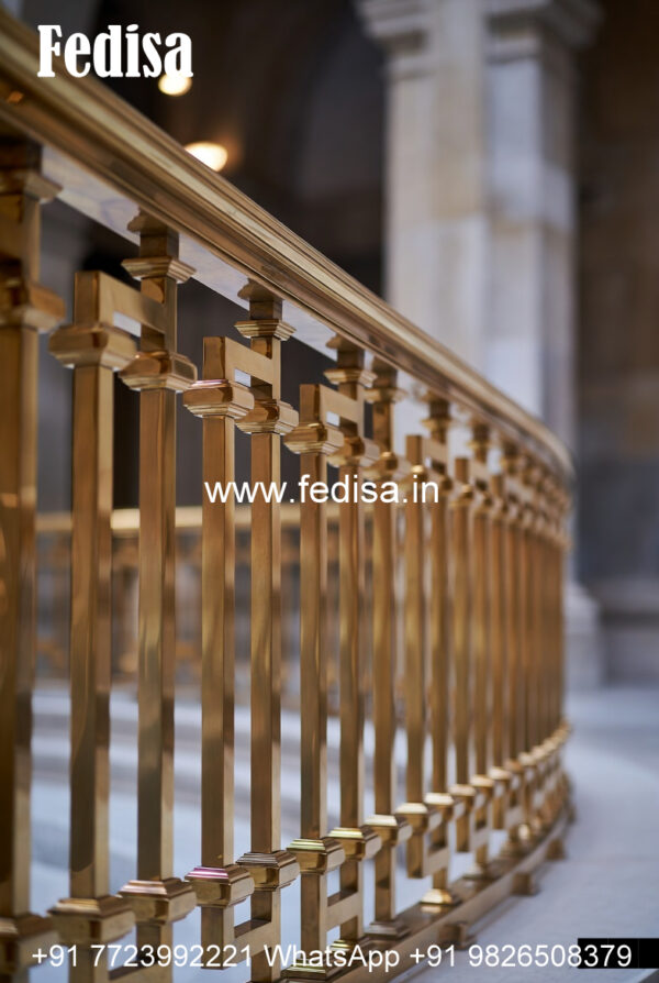 Deform Railing Design Latest Steel Railing Design Ideas For Home Exterior India No-807 - Fedisa