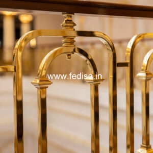 Stylish Exterior Railing Design For Small House India No-821