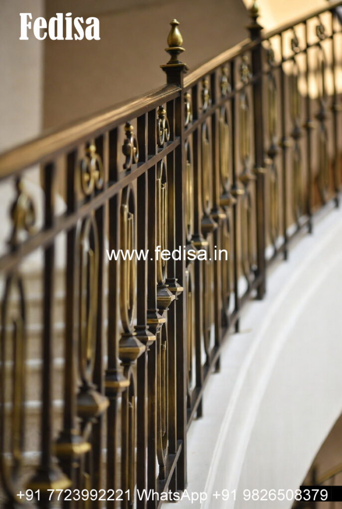 Latest Exterior Railing Design Trends India 2026 No-828 - Fedisa