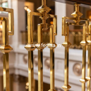 Modern Steel And Glass Railing Design Ideas India No-832