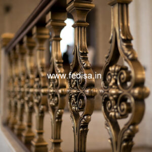 Affordable Steel Railing Design For Indian Homes No-846