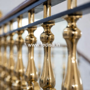 Modern Balcony Design With Railings No-862