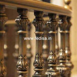 Modern Staircase Railing Designs For Small House No-958