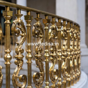 Modern Balcony Designs With Steel Railings No-1218