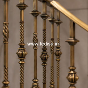Wooden And Steel Railing Design Combination Ideas No-1356