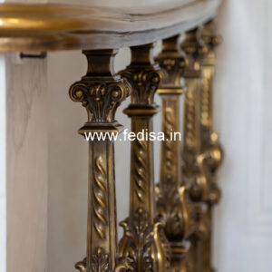 Modern Balcony Railing Design With Glass No-1567