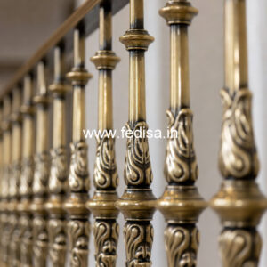 Modern Front Balcony Railing Designs No-1573