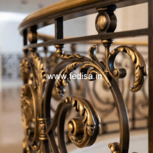 Best Home Railing Designs With Steel And Wood No-1638