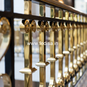 Latest Steel And Glass Railing Designs No-1673