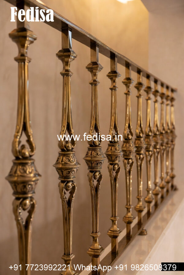 Modern Indian House Railing Design Ideas No-1713 - Fedisa