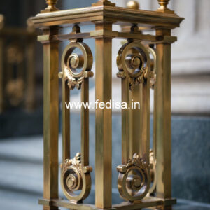 Modern Exterior Railing India Homes No-1744