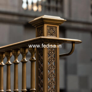 Ghar Exterior Balcony Design With Railings No-1768