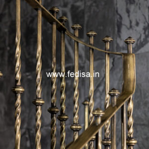 Best Steel & Glass Railing Designs For Balcony No-1781