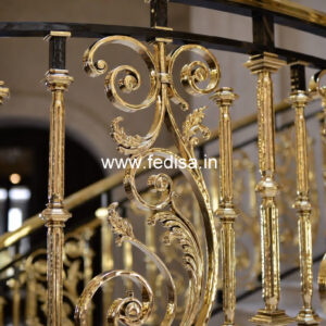 Modern Staircase Railing Designs India No-2002