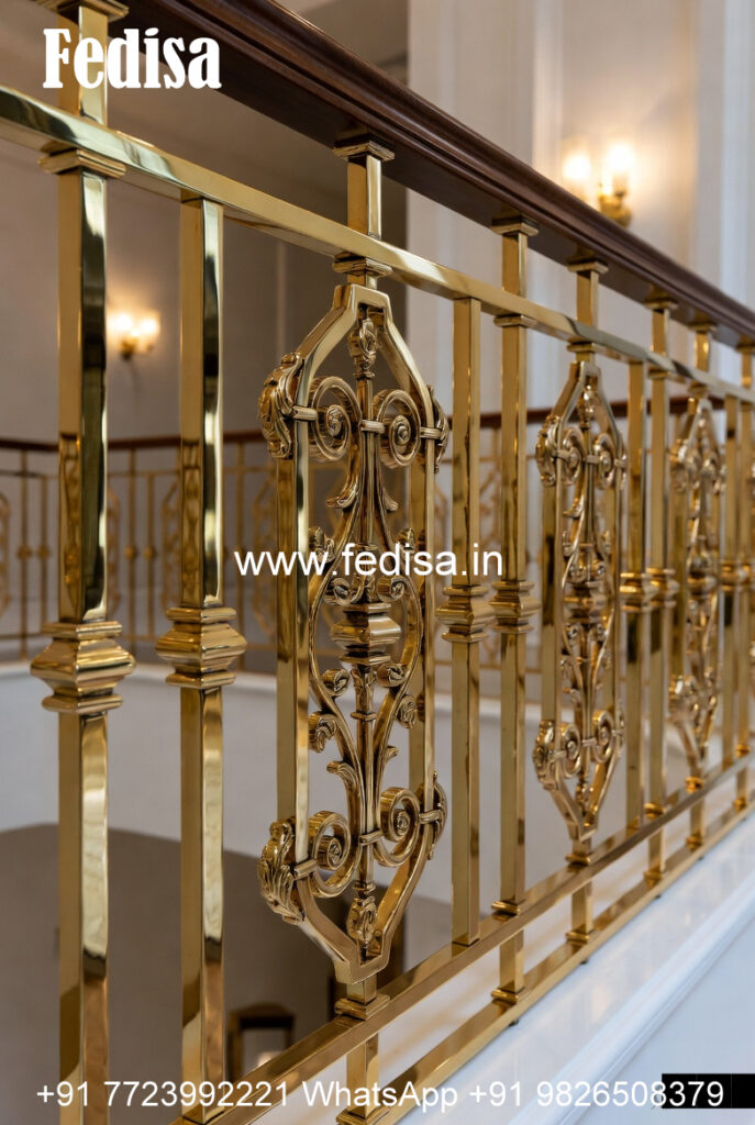 Modern Home Exterior Railing Design Ideas India No-2151 - Fedisa