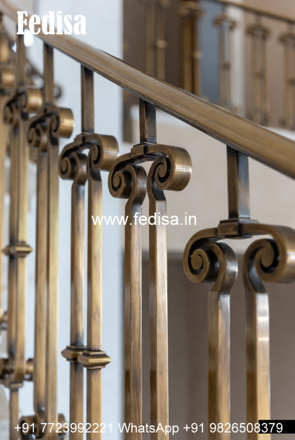 Top 10 Exterior Railing Designs For Indian Homes No-2167 - Fedisa