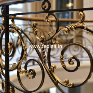 Elegant Exterior Designs With Railings No-2408