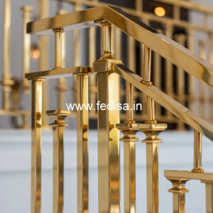 Modern Steel And Glass Railing Ideas For Balcony No-2471