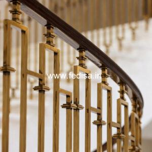Modern Staircase Railing Designs For Small House Interior No-2599