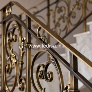 Modern Stair Railing Design With Steel No-18602