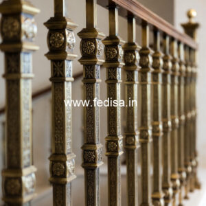 Stylish Ghar Balcony Design With Railings No-18697