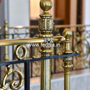 Stylish Exterior Railing Design India No-18725