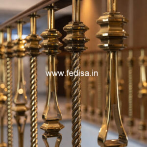 Best Balcony Design India With Steel Railings No-18731