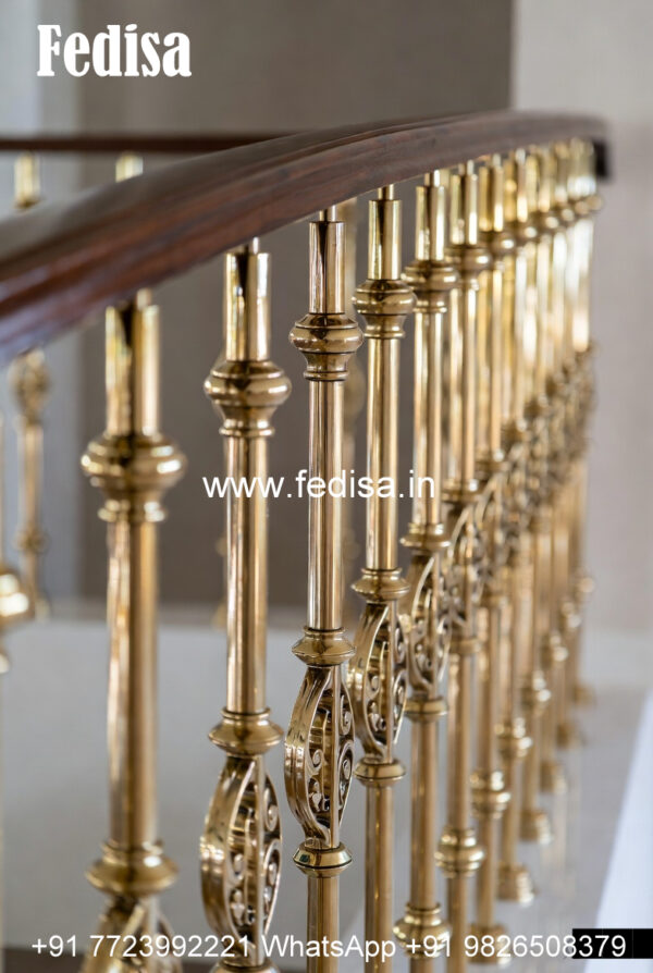 Stylish Railing Design For Indian Apartments No-18740 - Fedisa