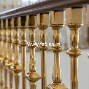 Stylish Indian Balcony Design With Railings No-18760