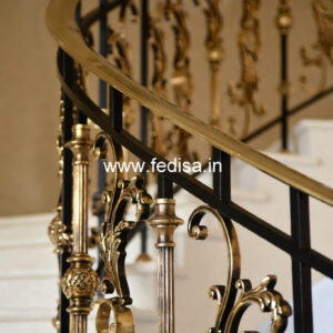 Modern House Front Railing Designs No-18798