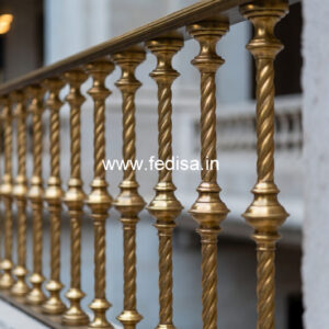 Modern Ghar Exterior Railings No-18898
