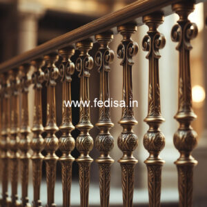 Modern Balcony Railing Ideas With Glass Panels India No-19148