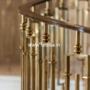 Latest Balcony Design With Steel Railing India No-19158
