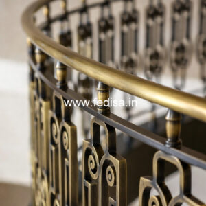 Modern Staircase Design With Stylish Railings India No-19159