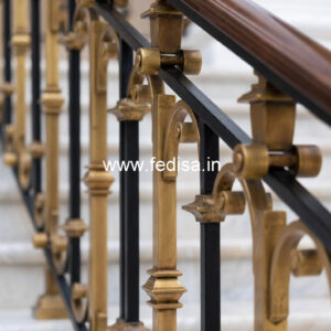 Elegant Staircase Railings For Small House No-19420