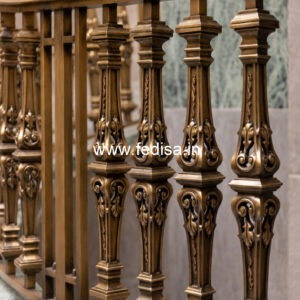 Modern Ghar Exterior Railing Design No-19439