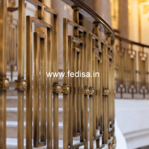 Stylish Steel Railing Design Ideas For Home Exterior No-19442